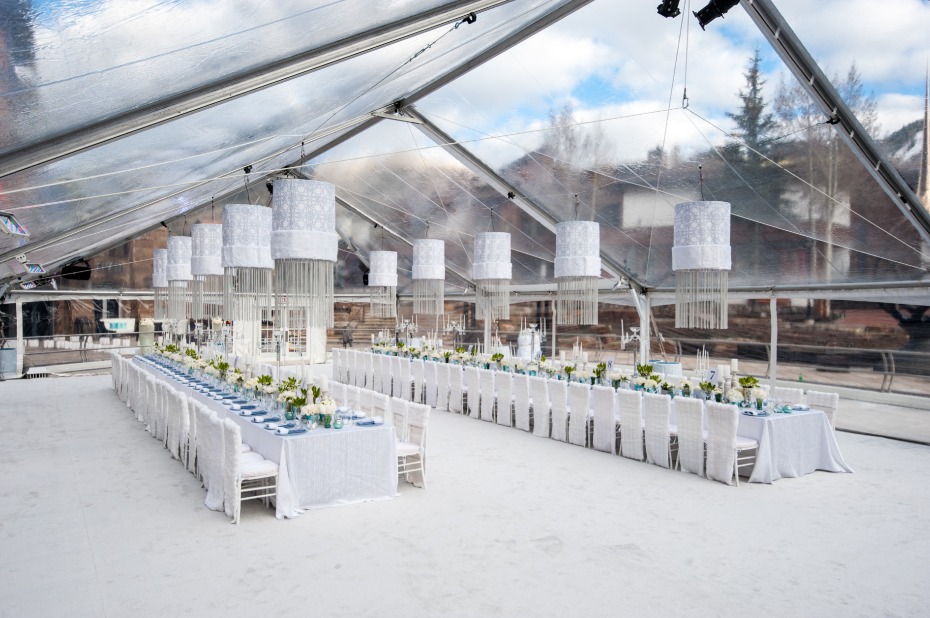 Blueprint Studios All White Tented Wedding Space