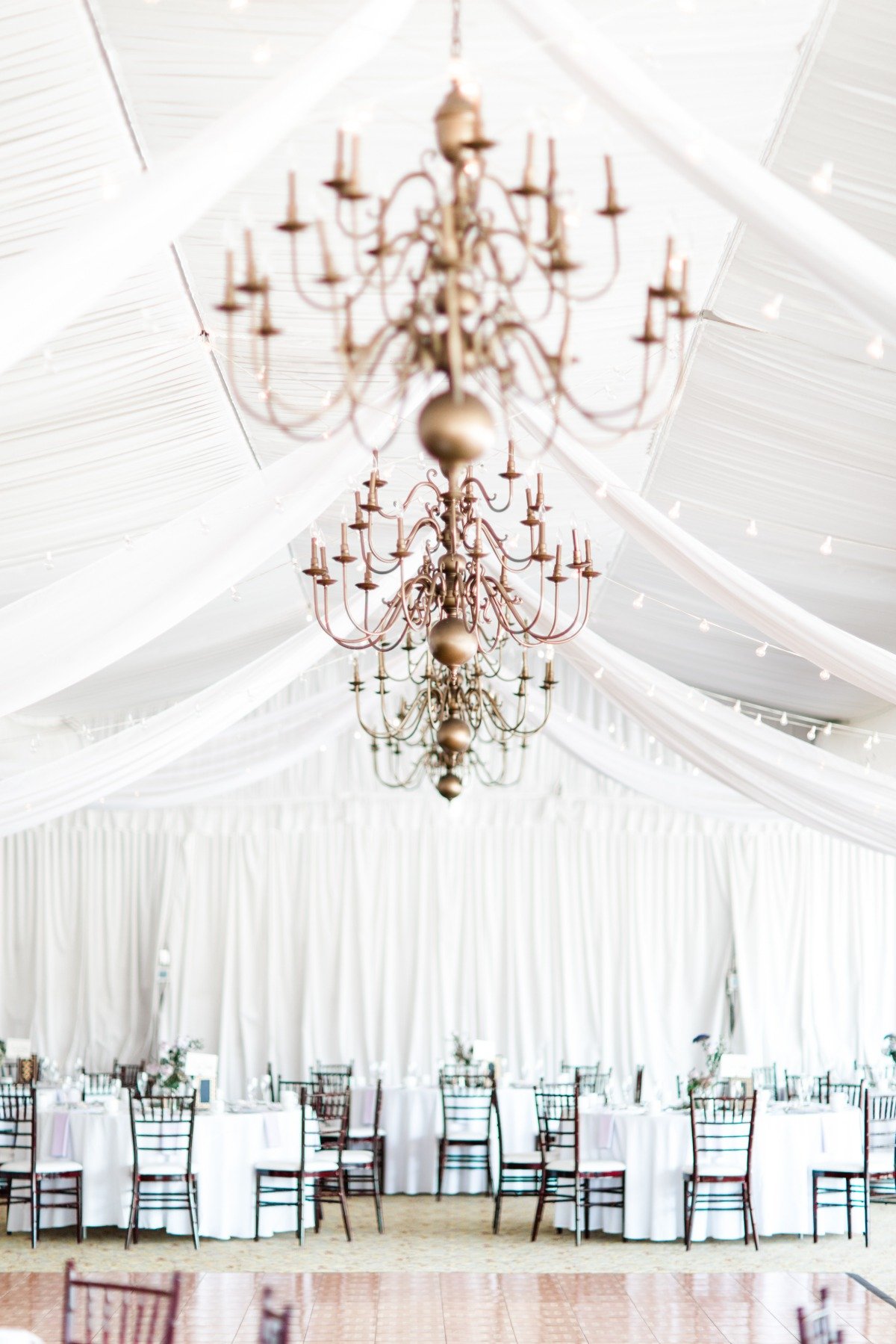 ballroom wedding reception