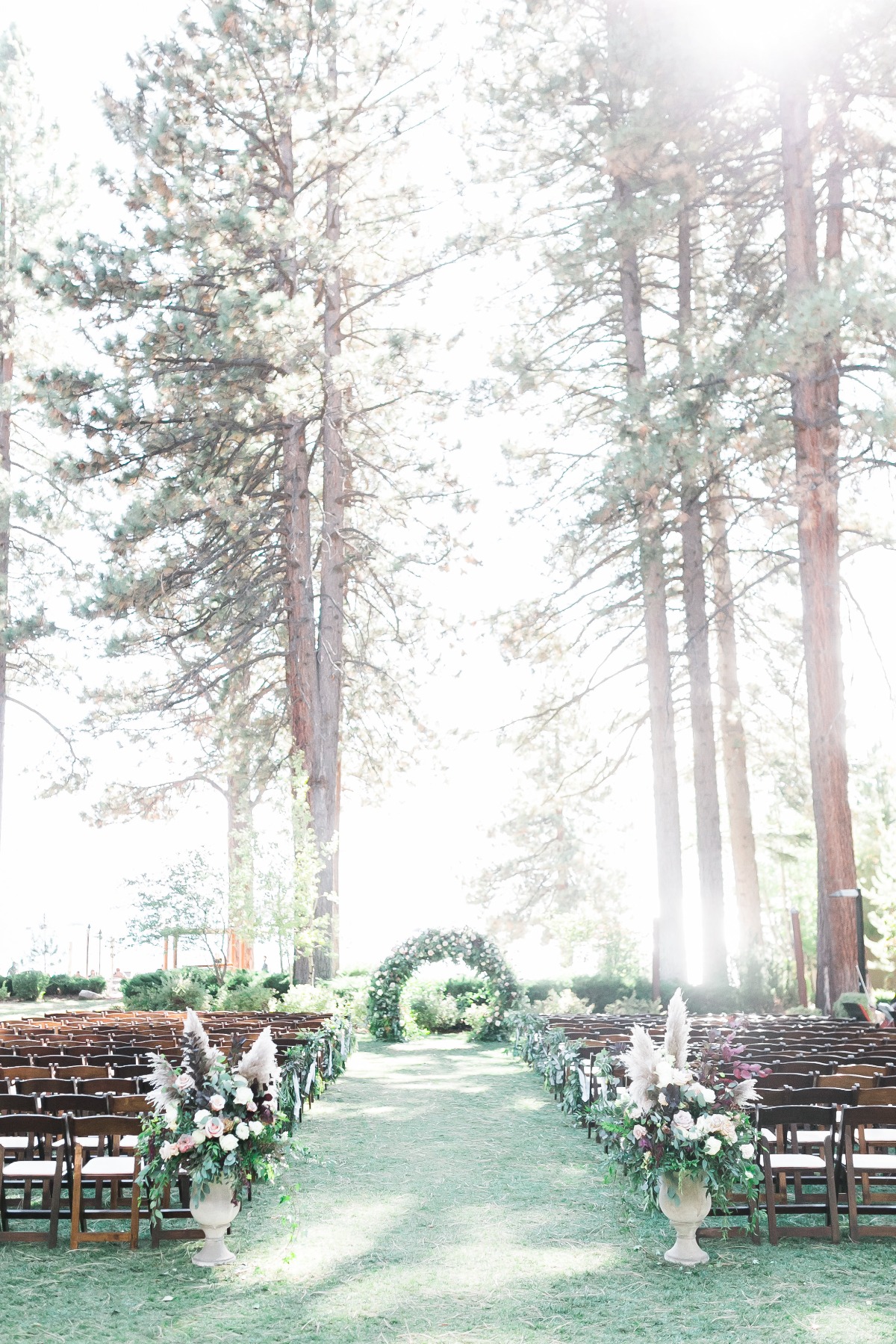 outdoor wedding in Tahoe