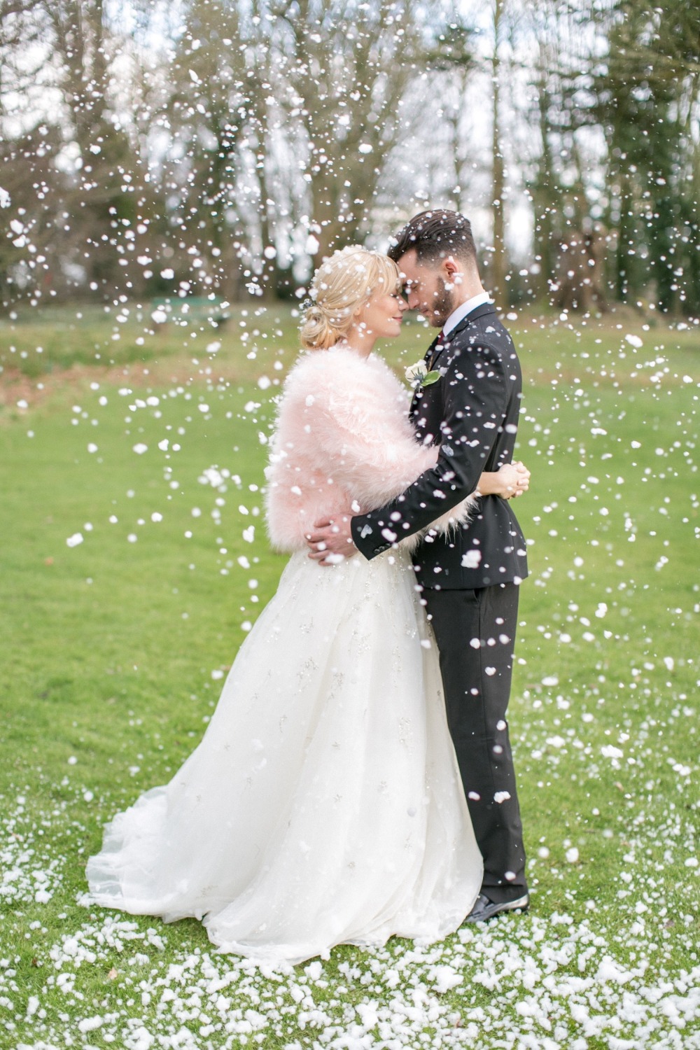 Snowy wedding inspiration