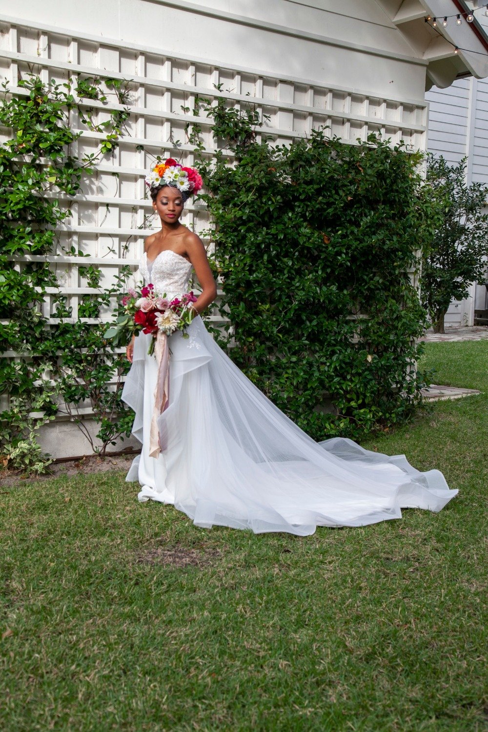 elegant ethereal wedding dress