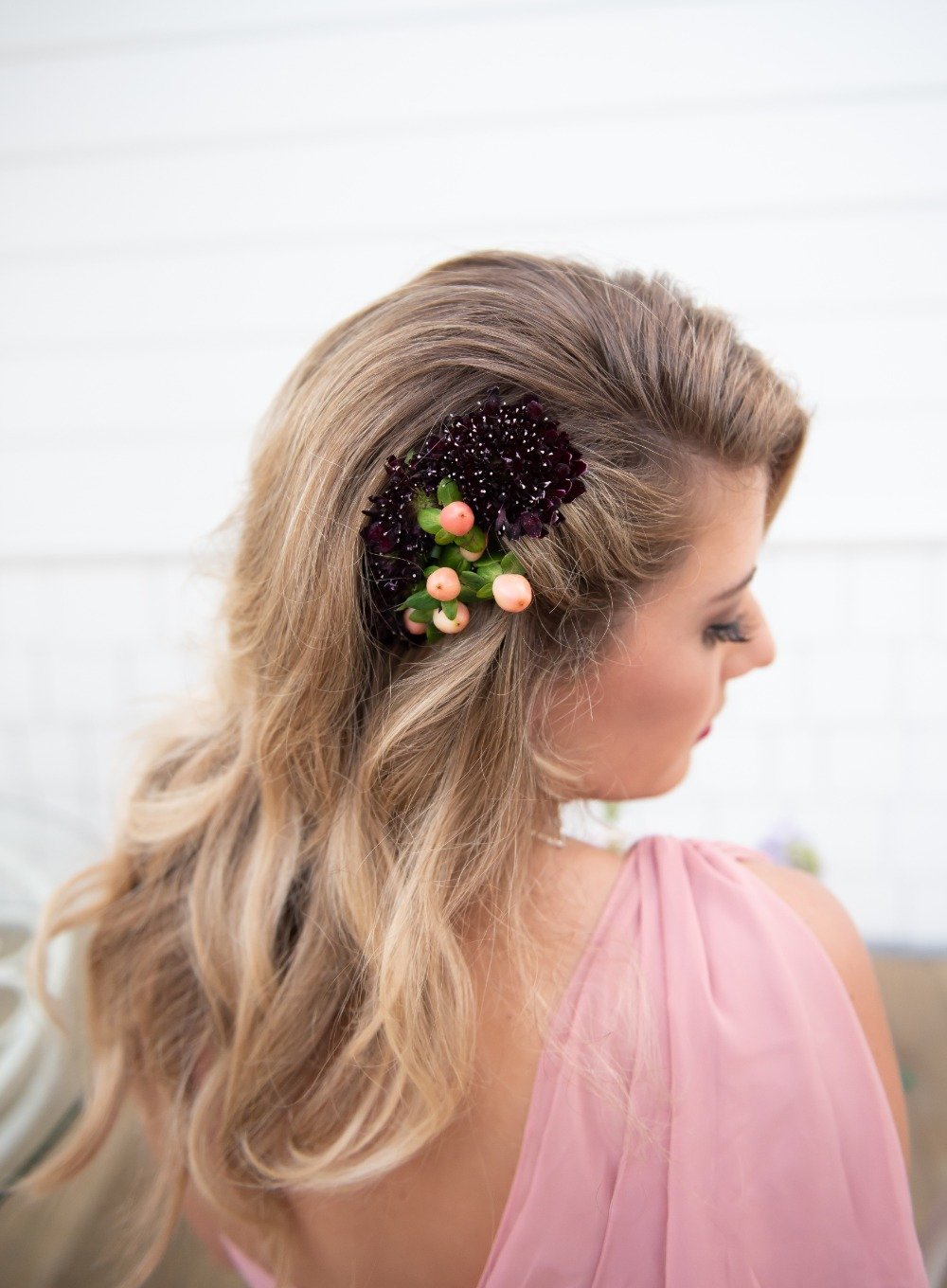 floral wedding hair accessory