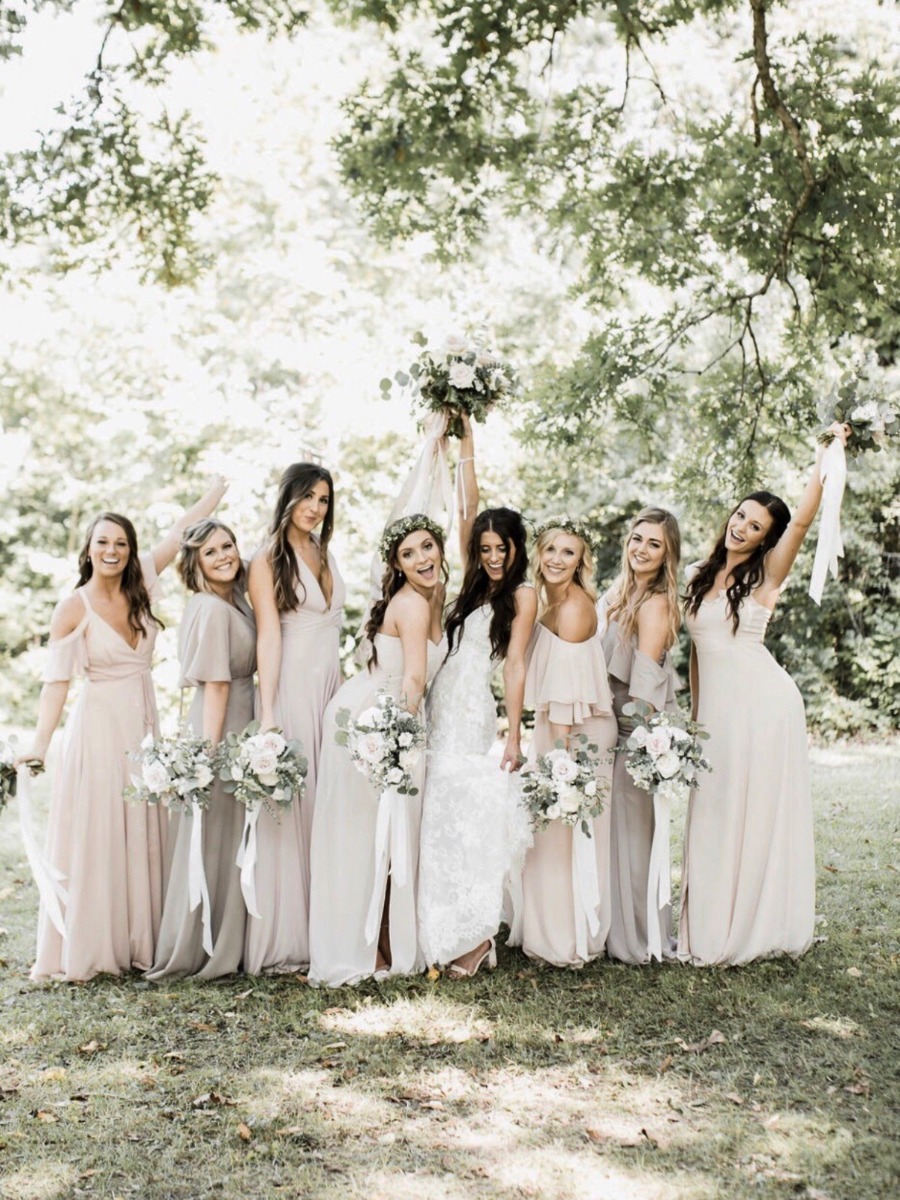 This White-Washed Organic Chic Wedding is What Dreams are Made of