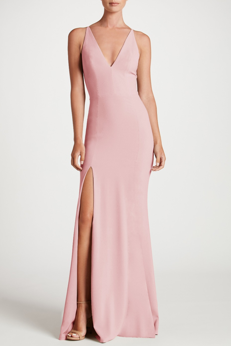 dress-the-population-iris-crepe-side-slit-gown-in