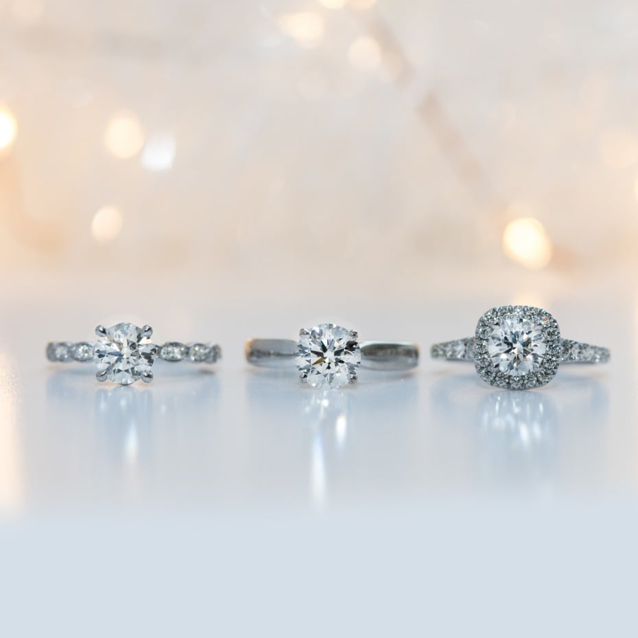 Hearts On Fire Holiday Sparkle Engagement Rings