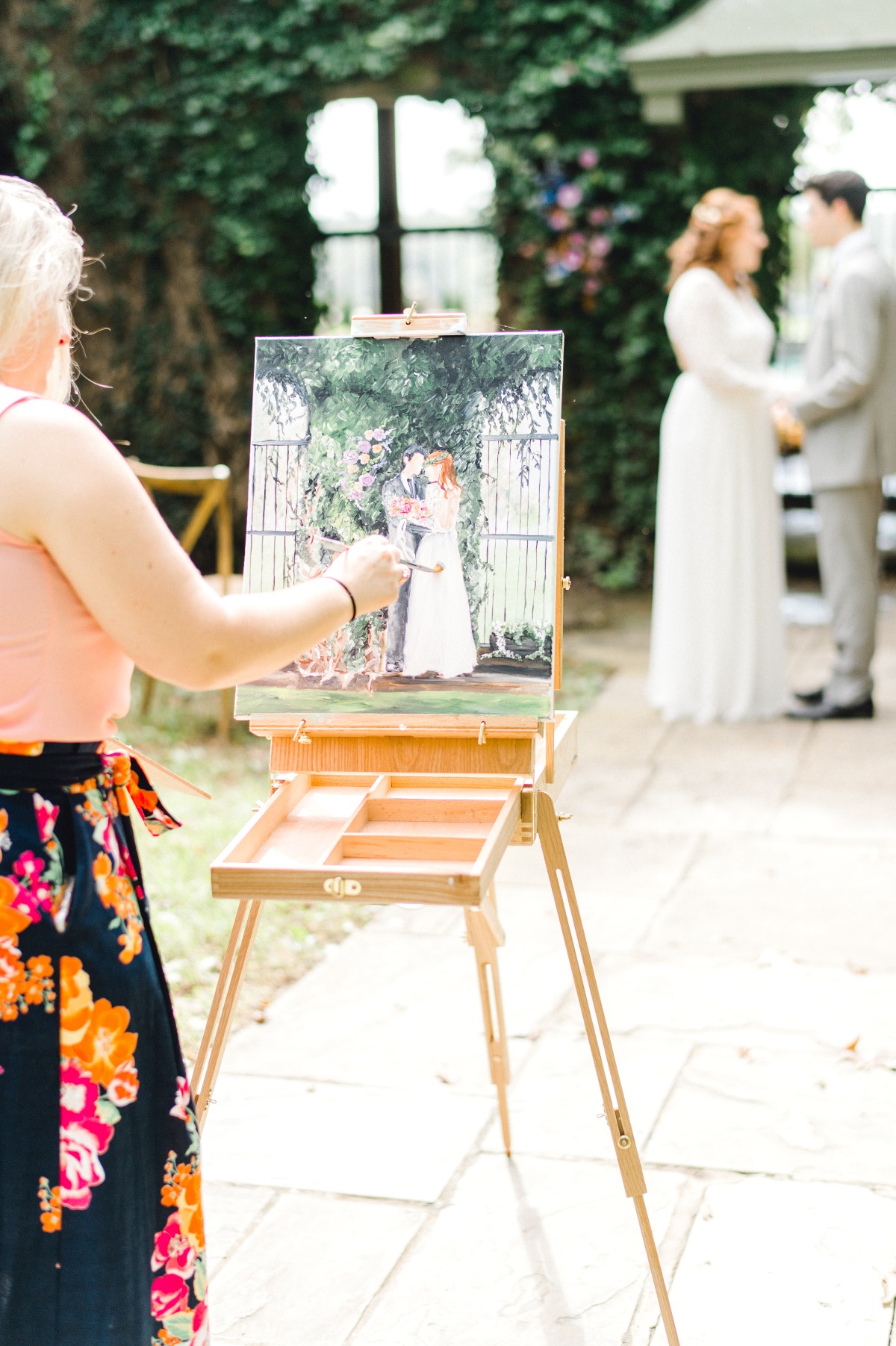 Live painting of your ceremony