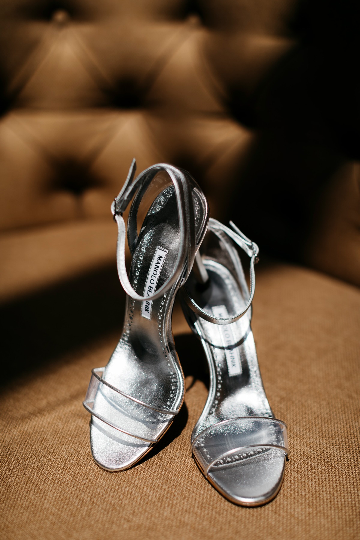 Manolo Blahnik heels for the bride