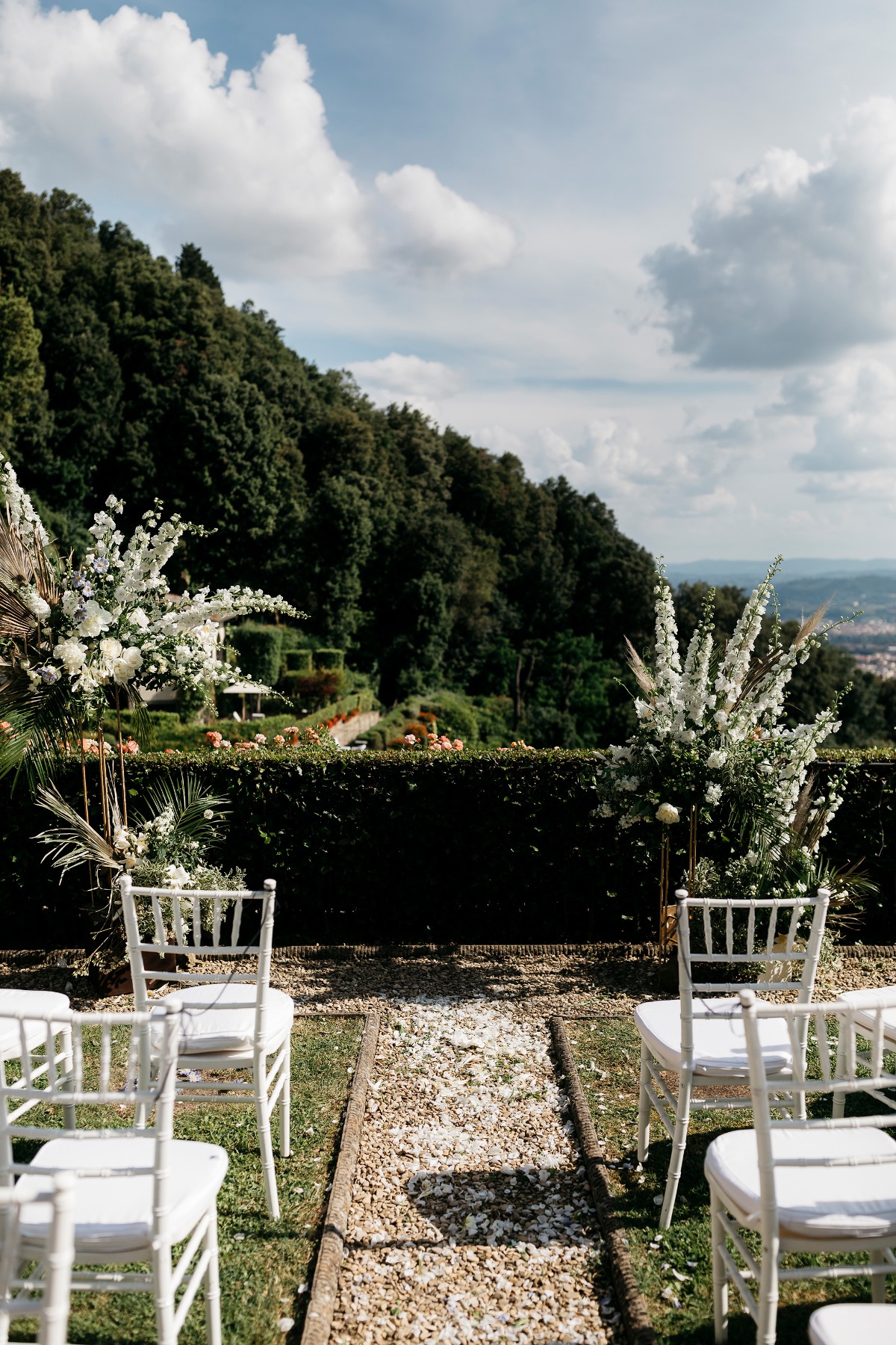 Italian countryside wedding