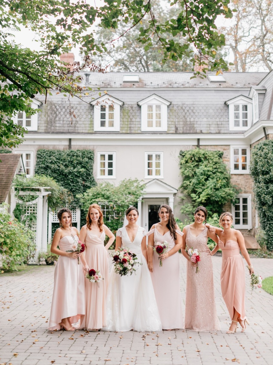 Elegant Contemporary Wedding in Blush Rose