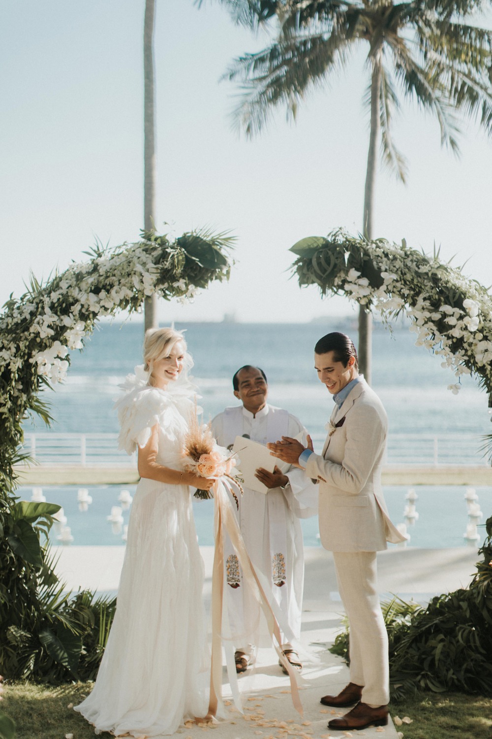 outdoor Bali ceremony