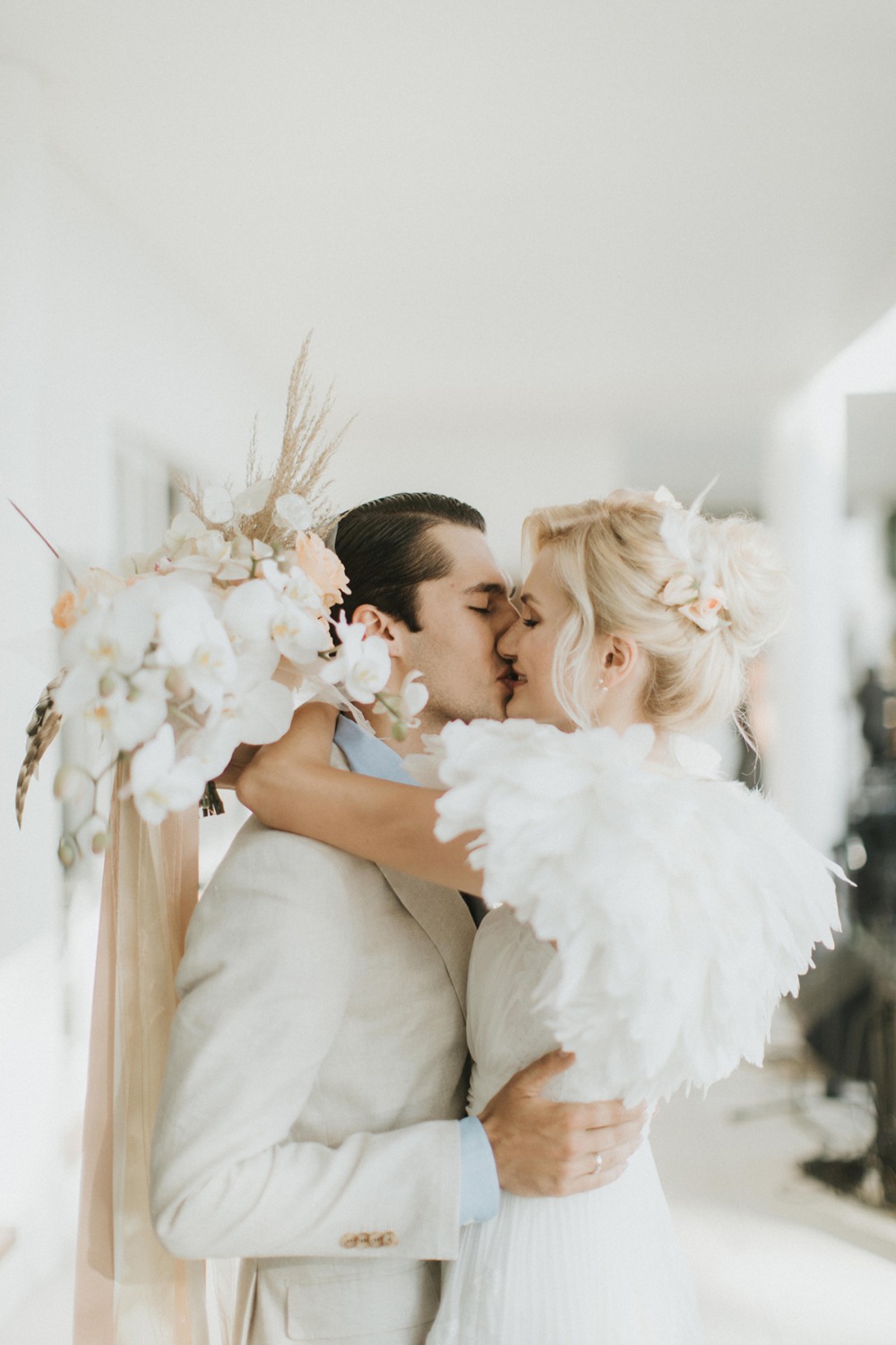 wedding kiss