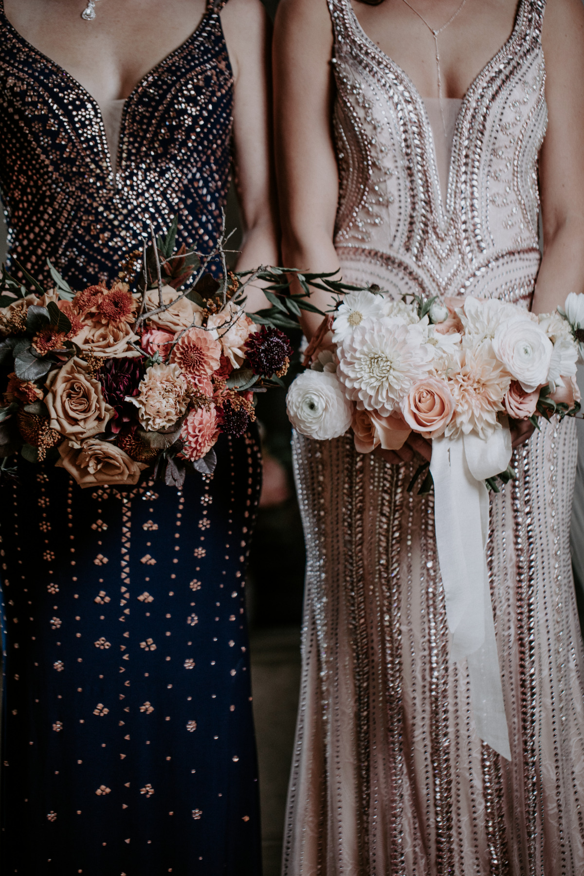 Beaded wedding dresses from Mary's Bridal