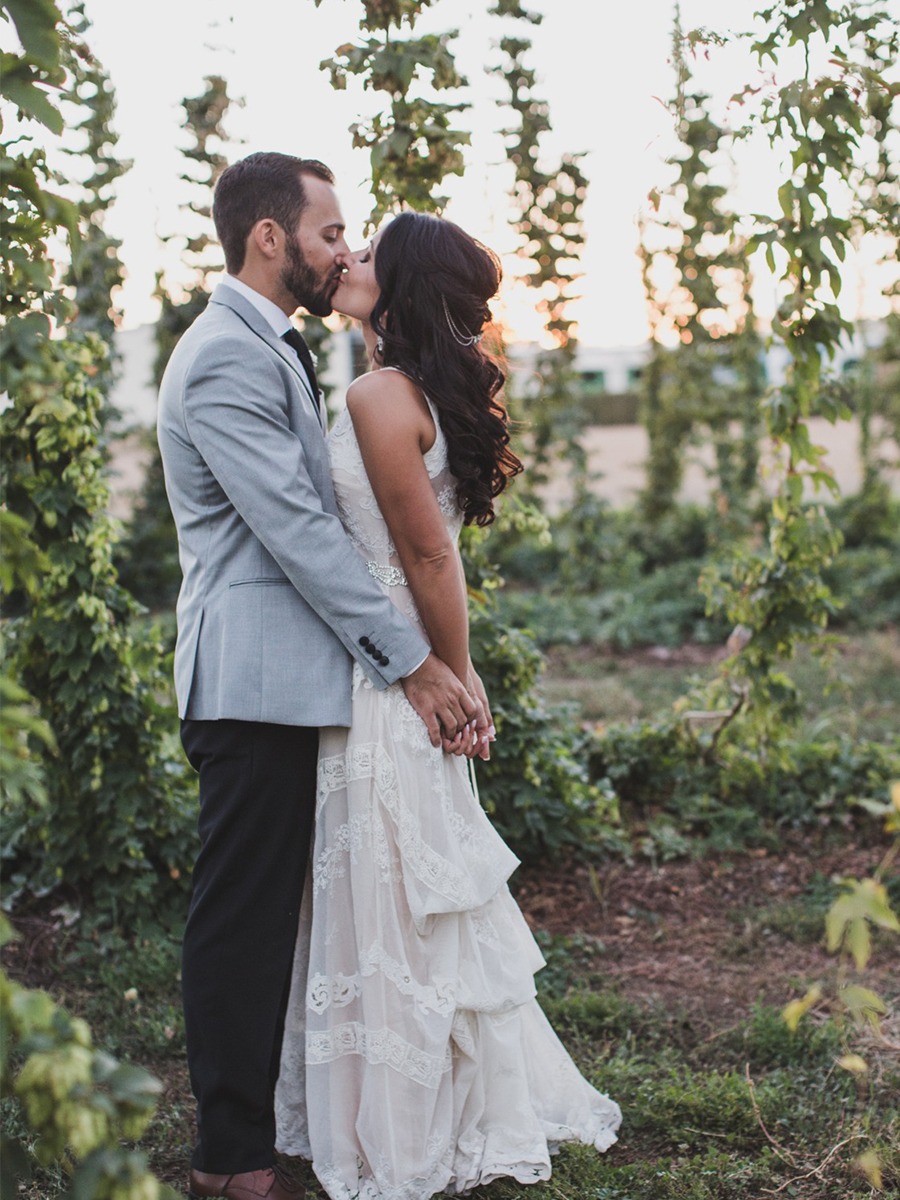 Old, New, Borrowed Or Blue, Who Cares This Wedding Has Beer