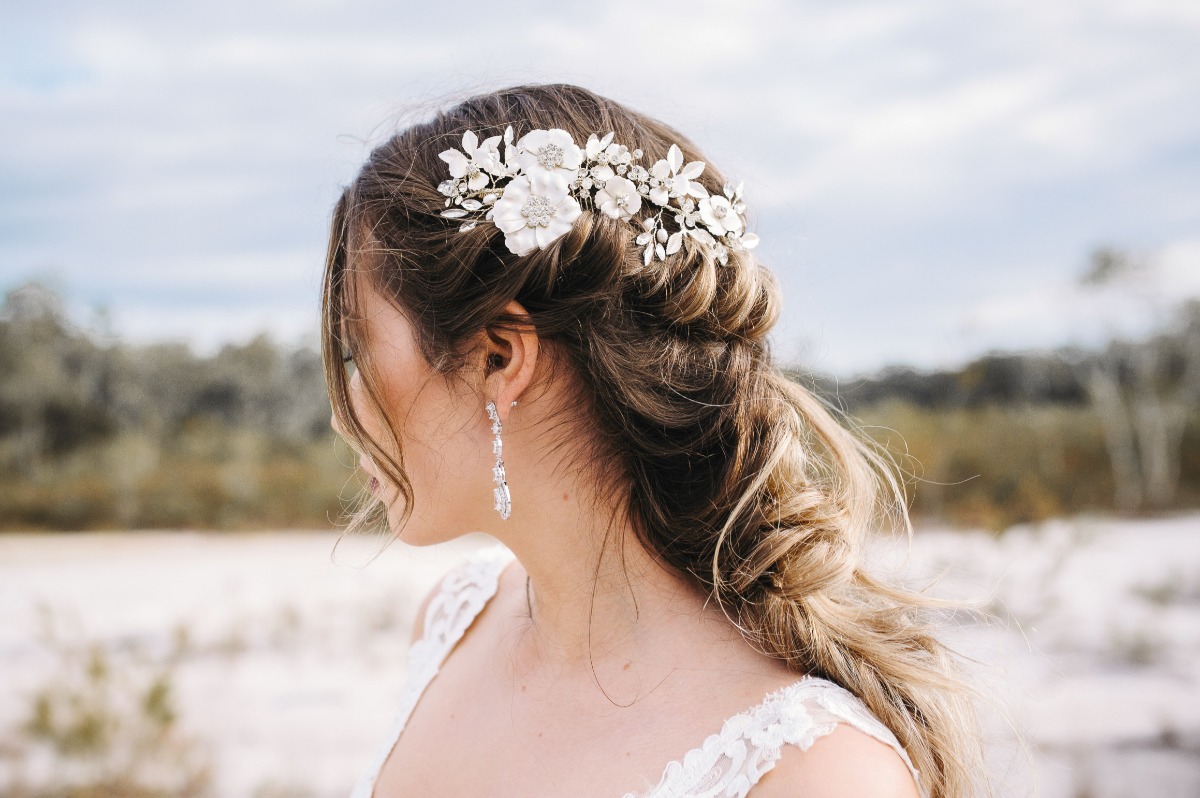 Winter bridal hair inspiration