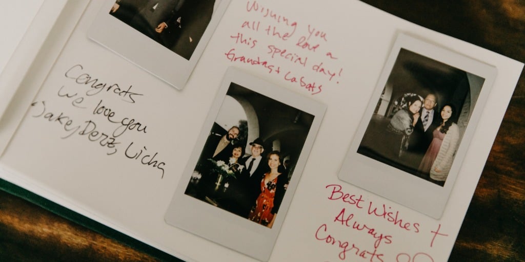 This Instant Photo Guest Book for Weddings Is Too Good