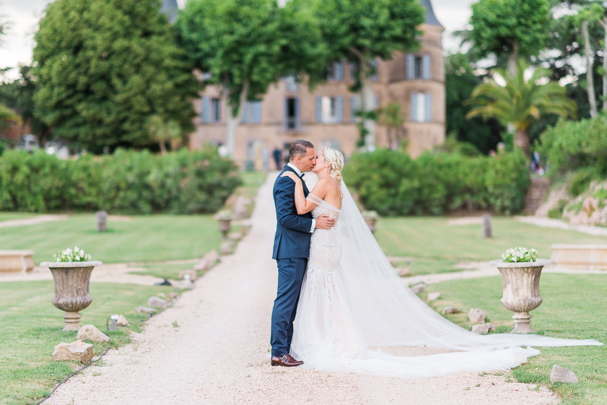 Romantic wedding in France