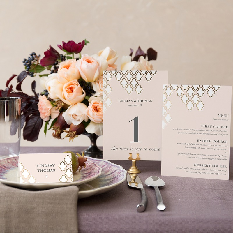 Minted Weddings Day Of Stationery