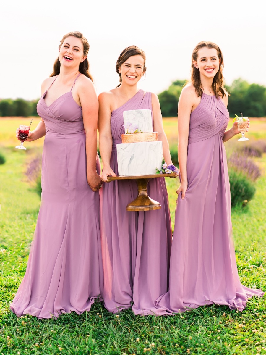 Whimsical, Sugar-Filled Lavender Field Inspiration Shoot