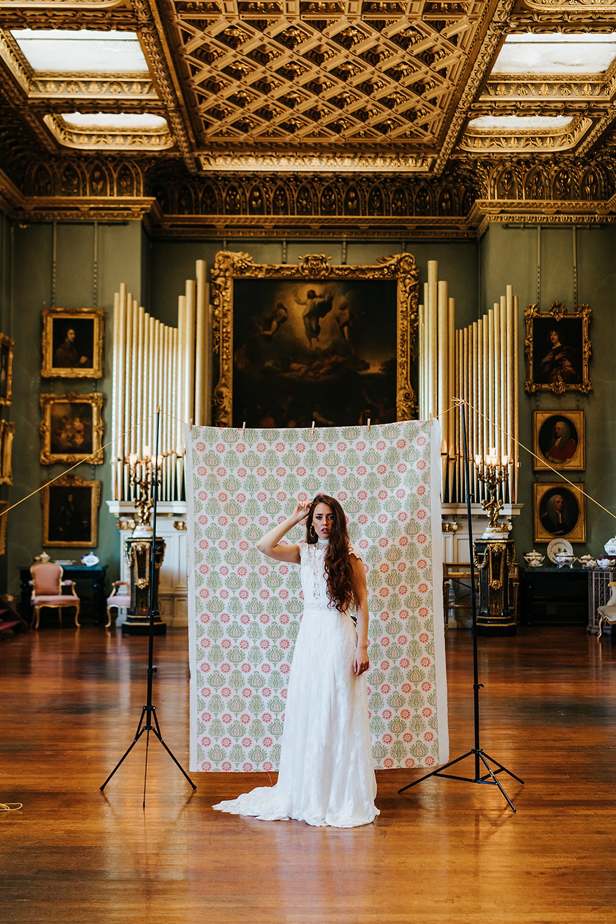 Fall vintage wedding ideas at the Somerley House in the UK