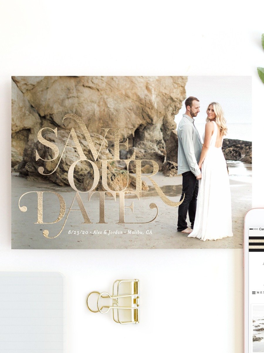 Yes, Save the Dates Are Still a Good Look for Your Wedding