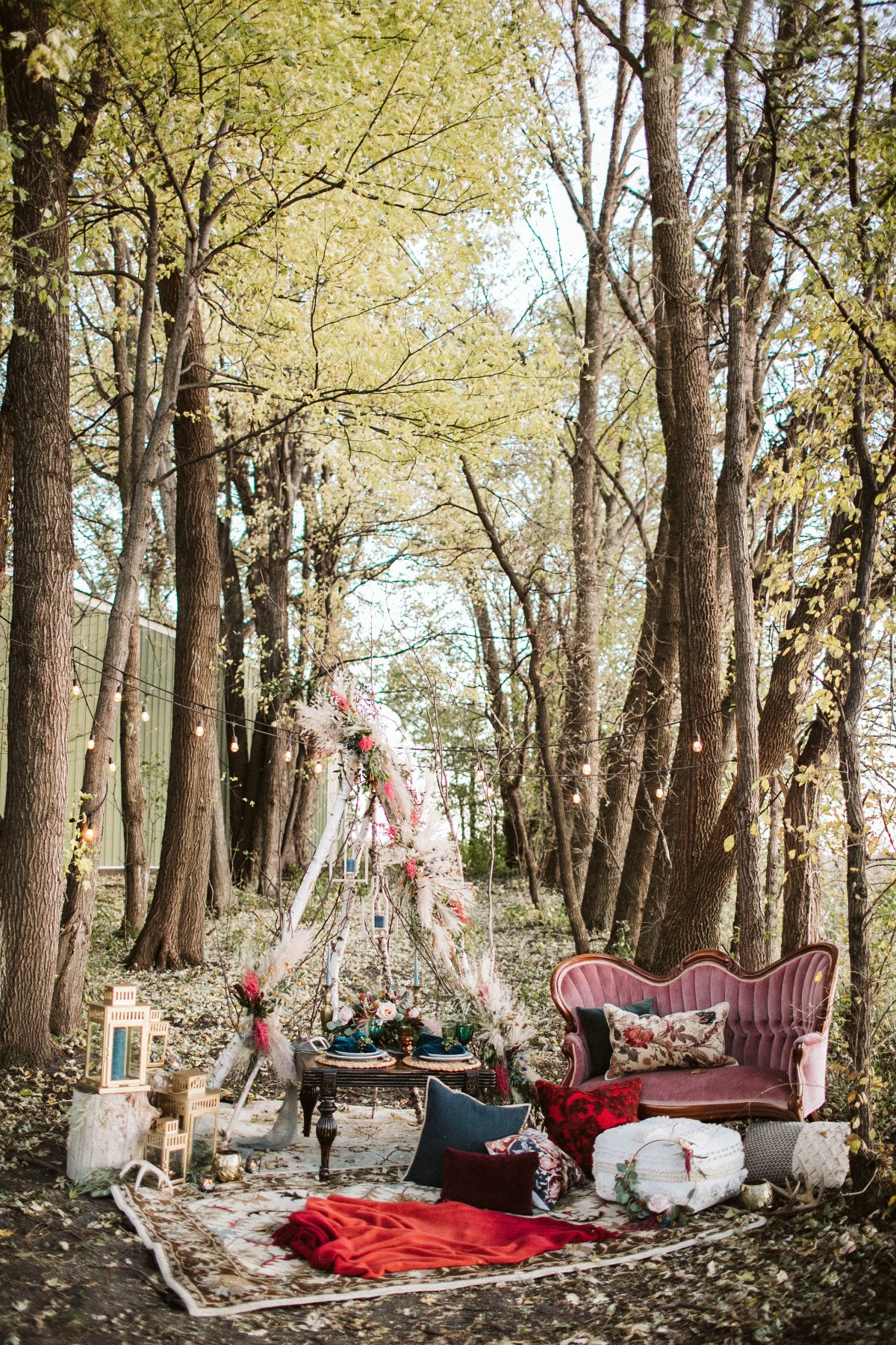 A Boho Wedding Dream with Rustic Detail and Vintage Vibes