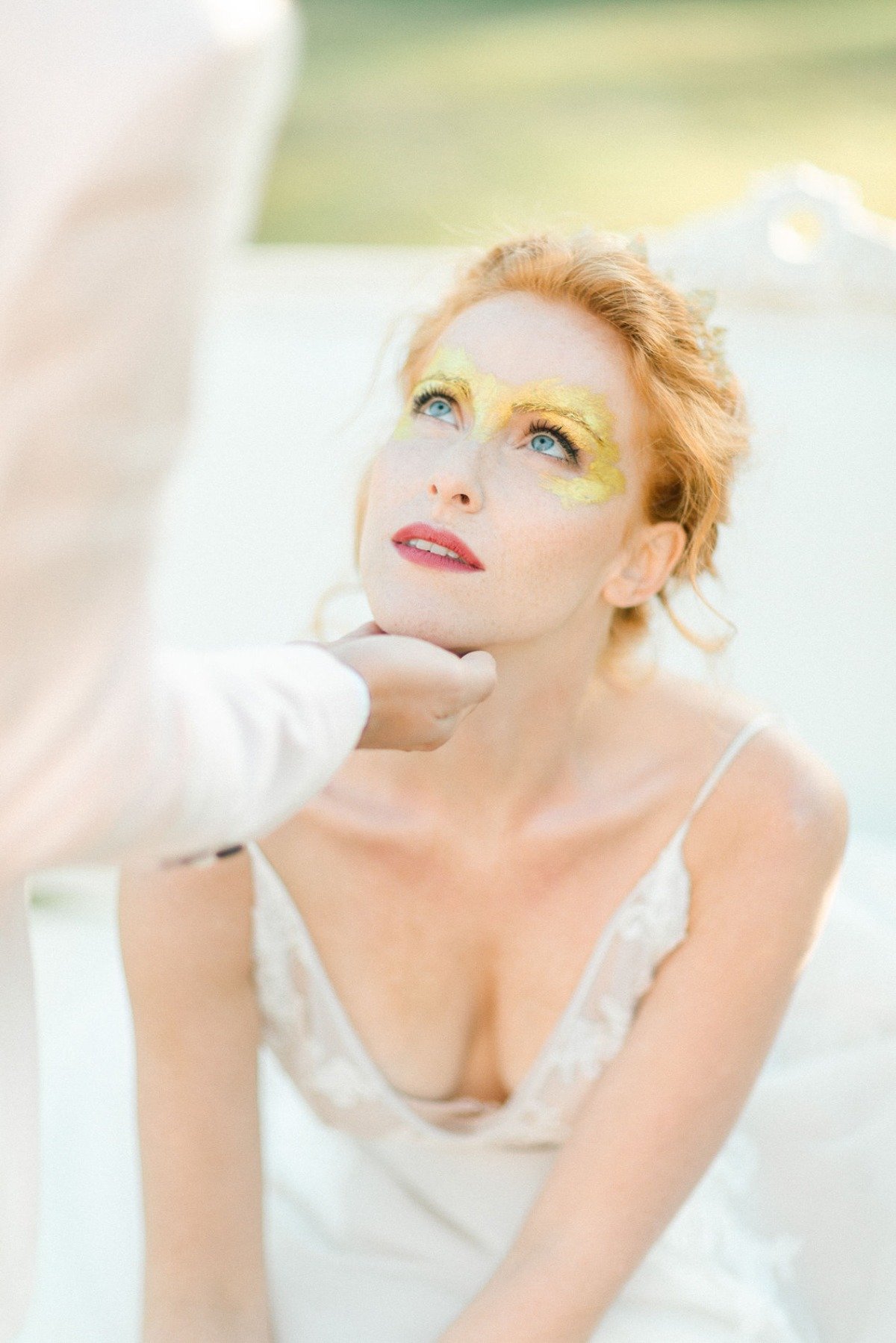 dramatic wedding eye makeup