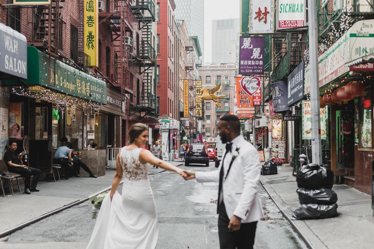 wedding photo shoot in NYC