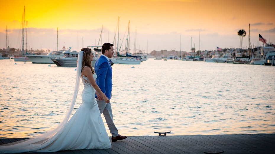Kitty and Trey Wedding at Balboa Yacht Club