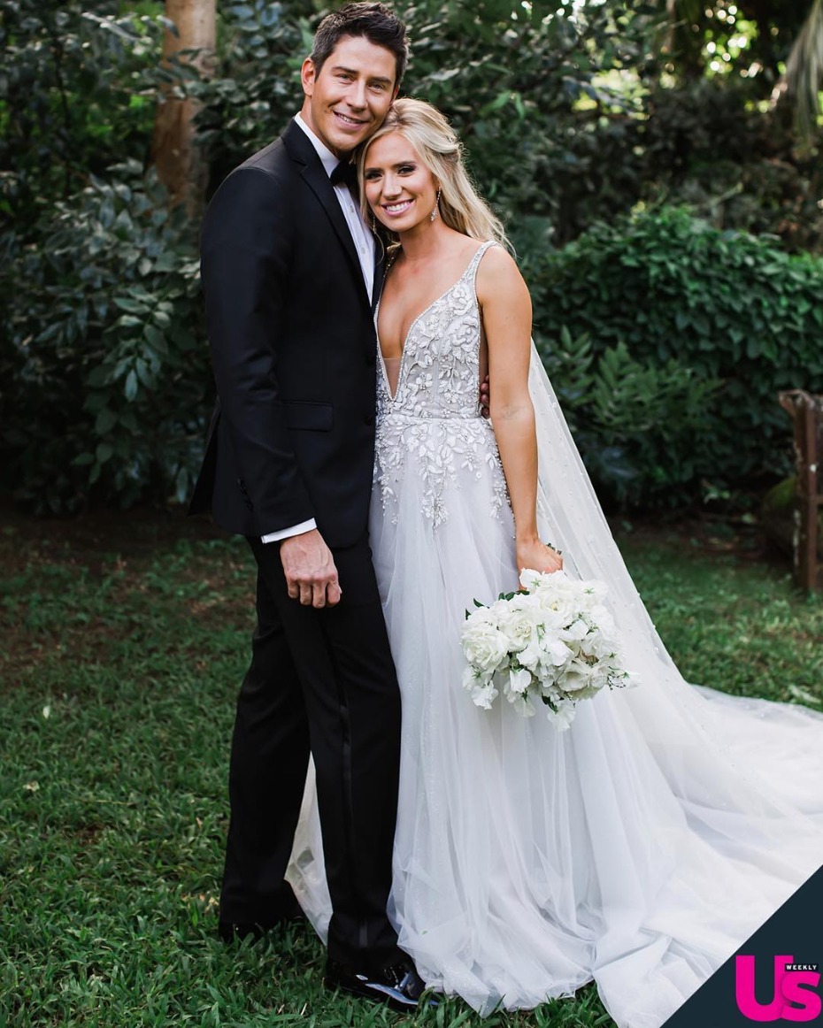 Lauren Burnham and Arie Luyendyk Jr. Just Married Portrait