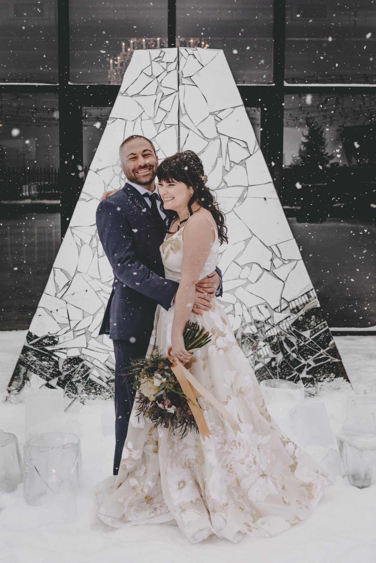 This Super Fun Winter Wedding Will Have You Wishing For Snow