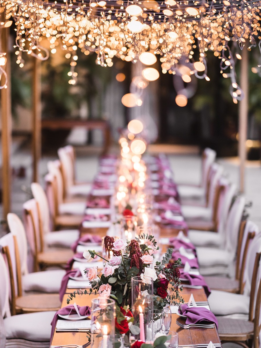A Dreamy Purple And Pink Wedding In Thailand