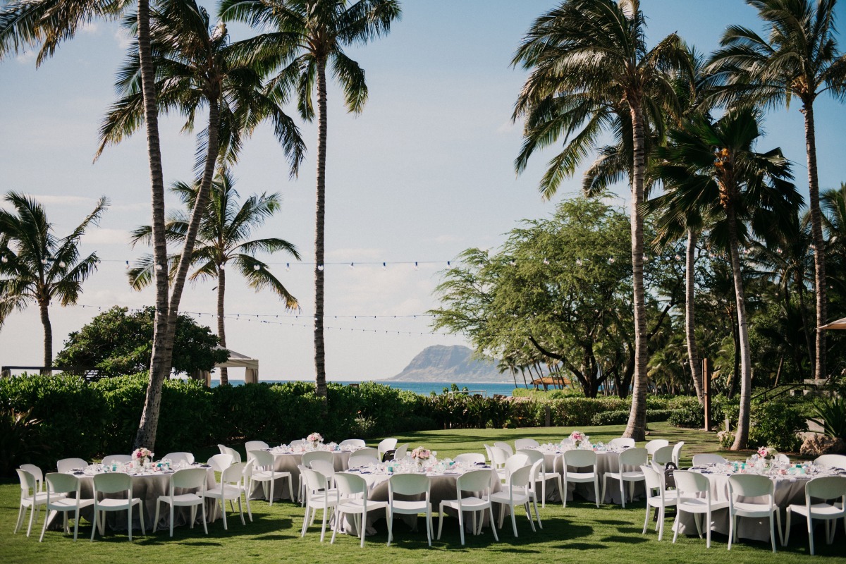 outdoor wedding in Hawaii