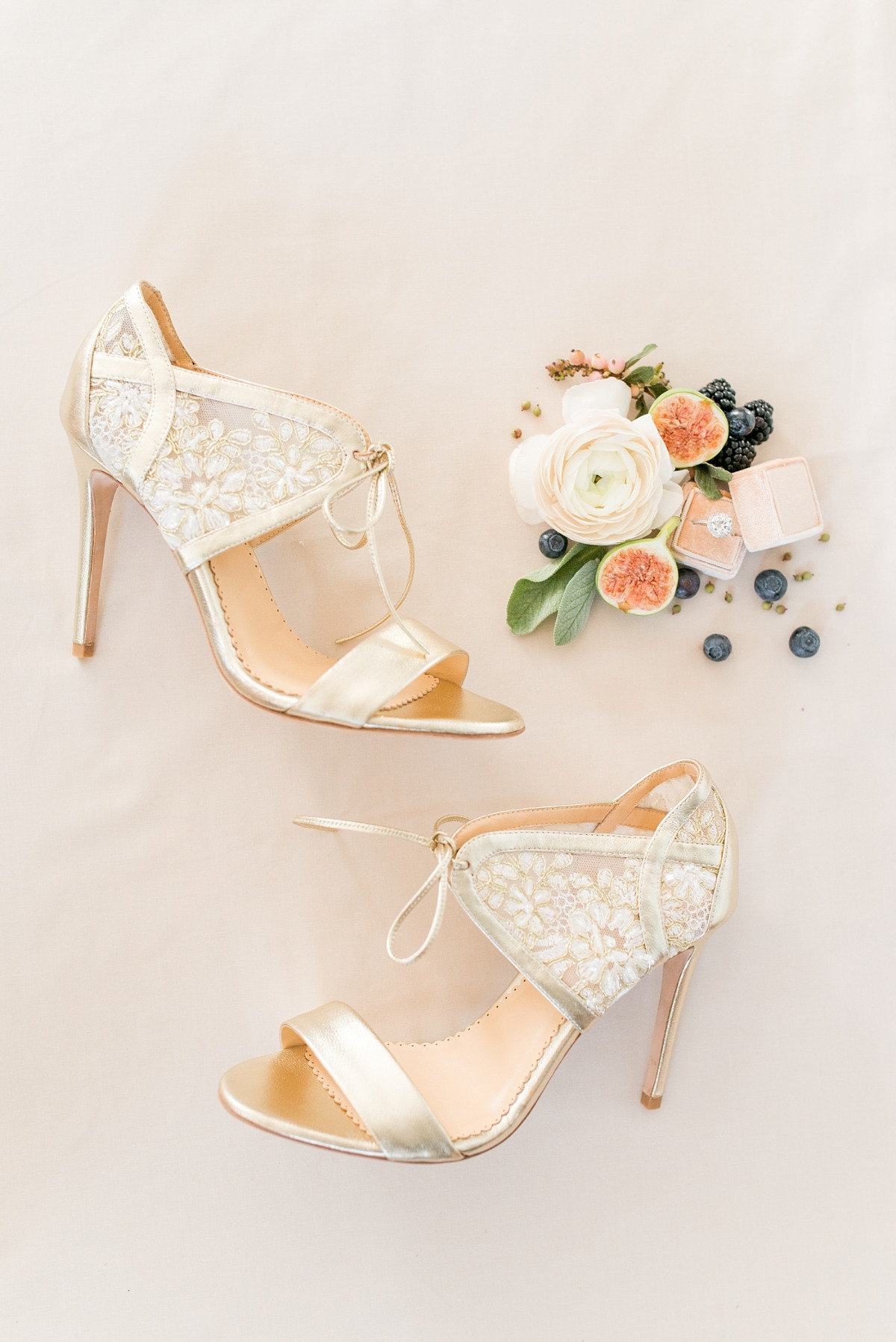Wedding heels from Bella Belle