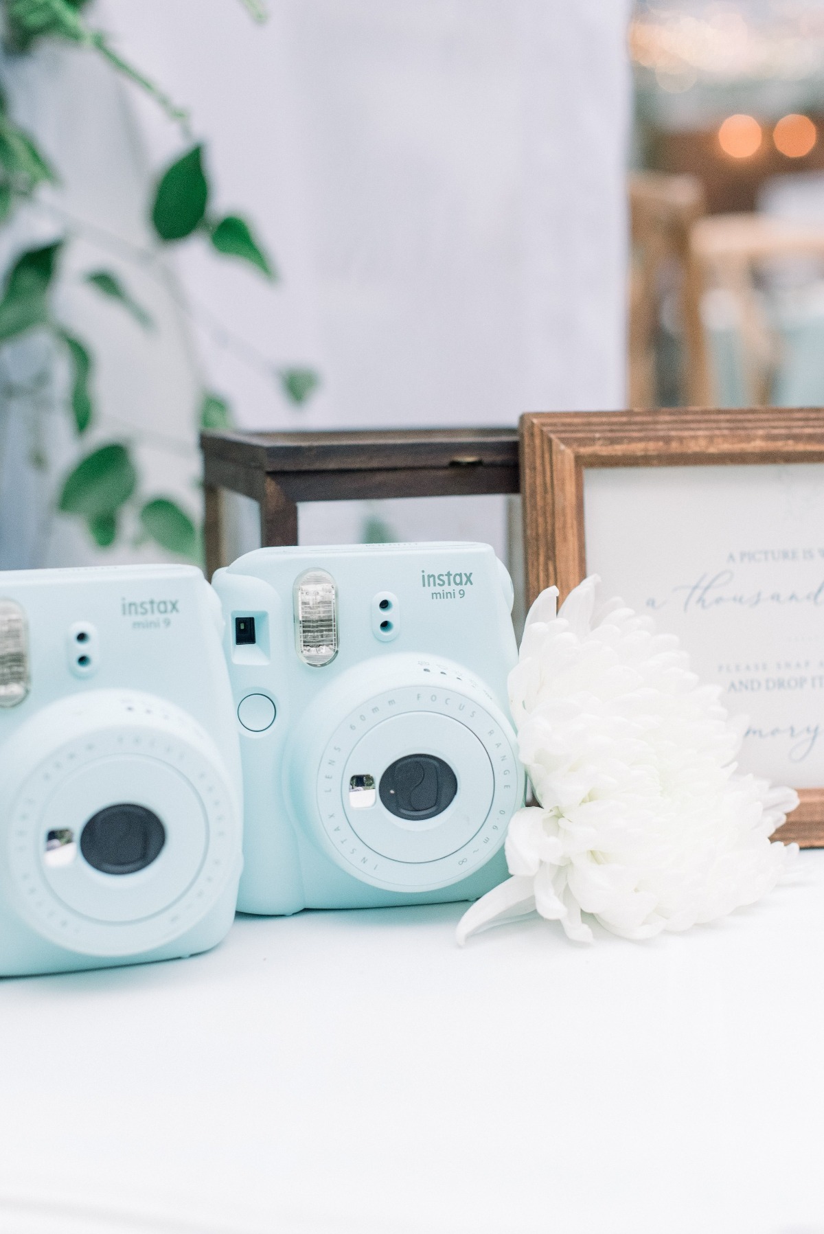 wedding polaroid cameras