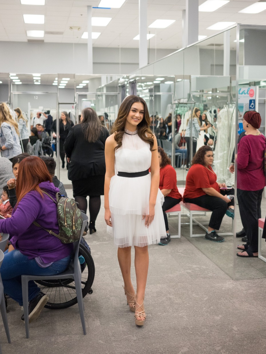 David's Bridal Grand Reopening Event in Costa Mesa