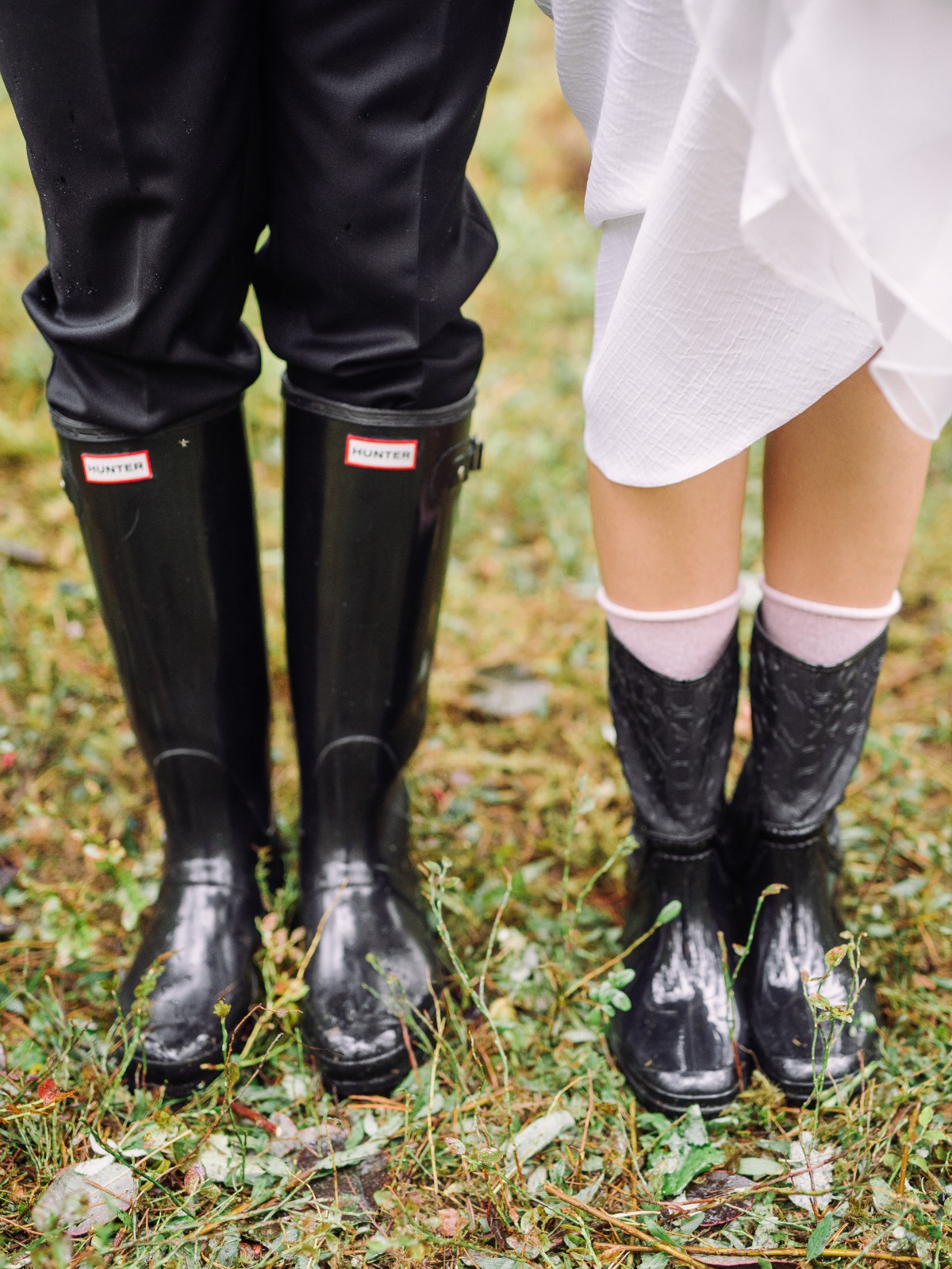 wedding rain boots