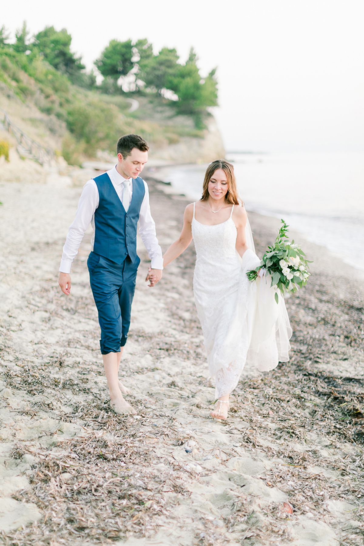 Seaside wedding in Greece