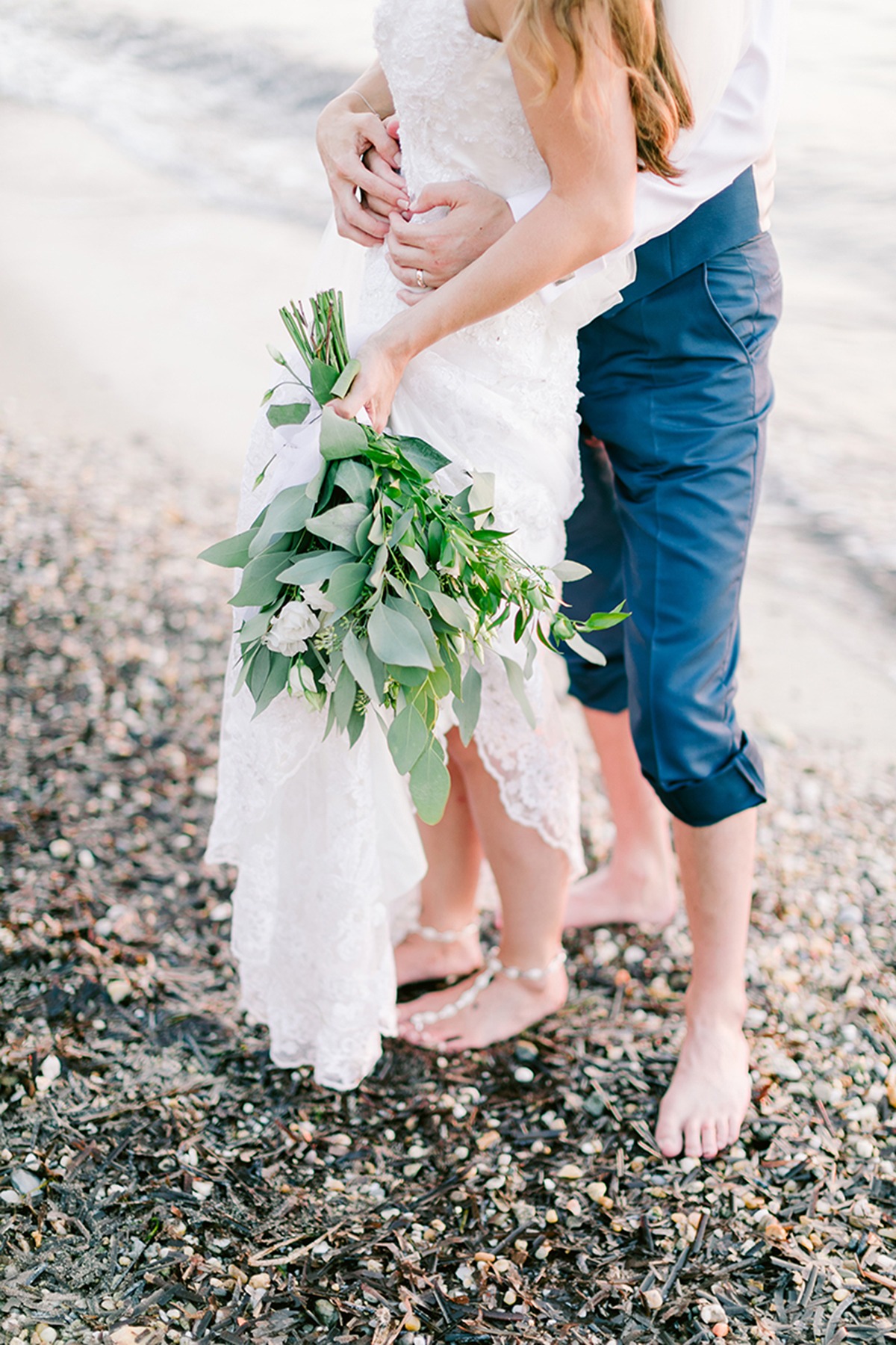 Greenery wedding bouquet