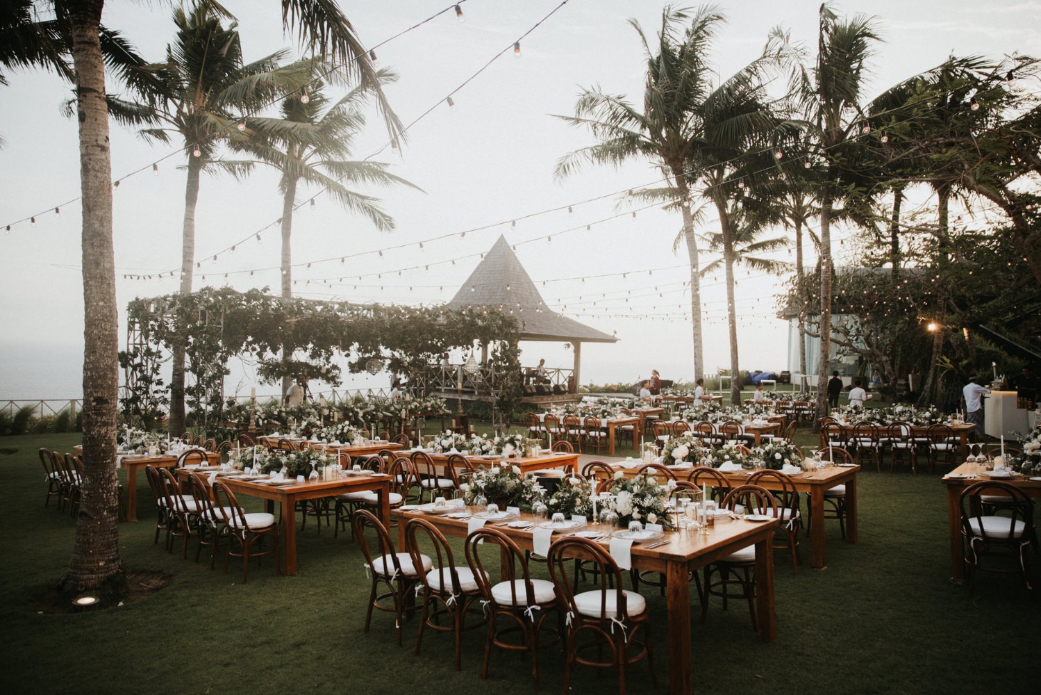 wedding reception in Bali