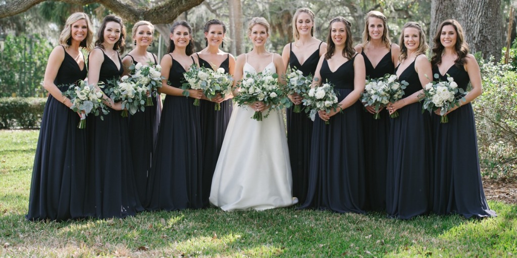 Classic and Sophisticated Black-Tie Wedding in Florida