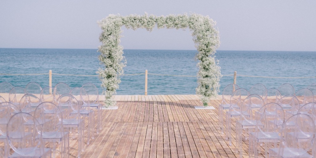 Luxe Organic Seaside Wedding in Greece