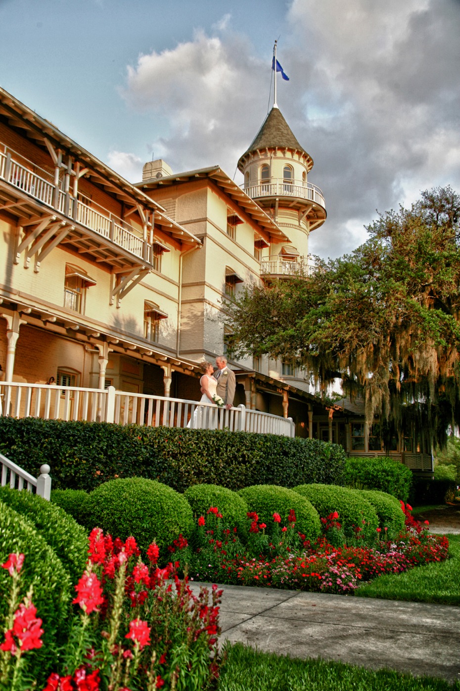 Jekyll Island Club Resort Clubhouse Front Lawn