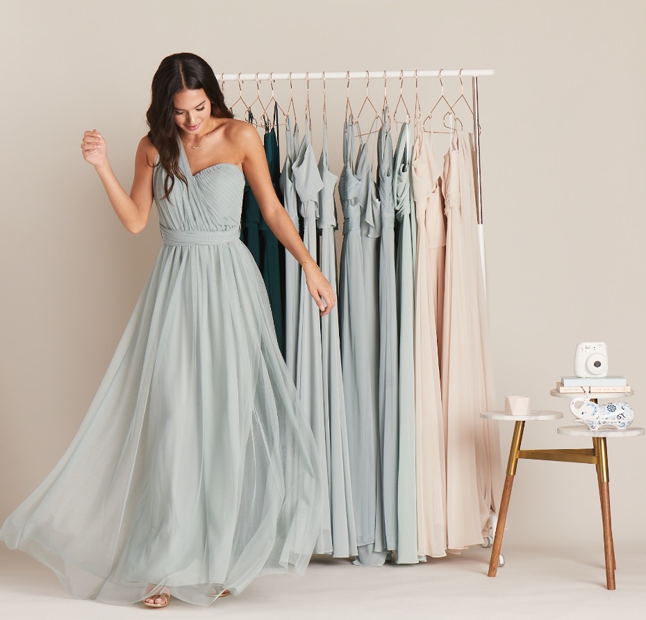 Birdy Grey Sage Gown