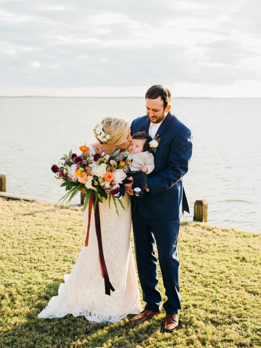 How to Style a Sophisticated Backyard Wedding on the Water