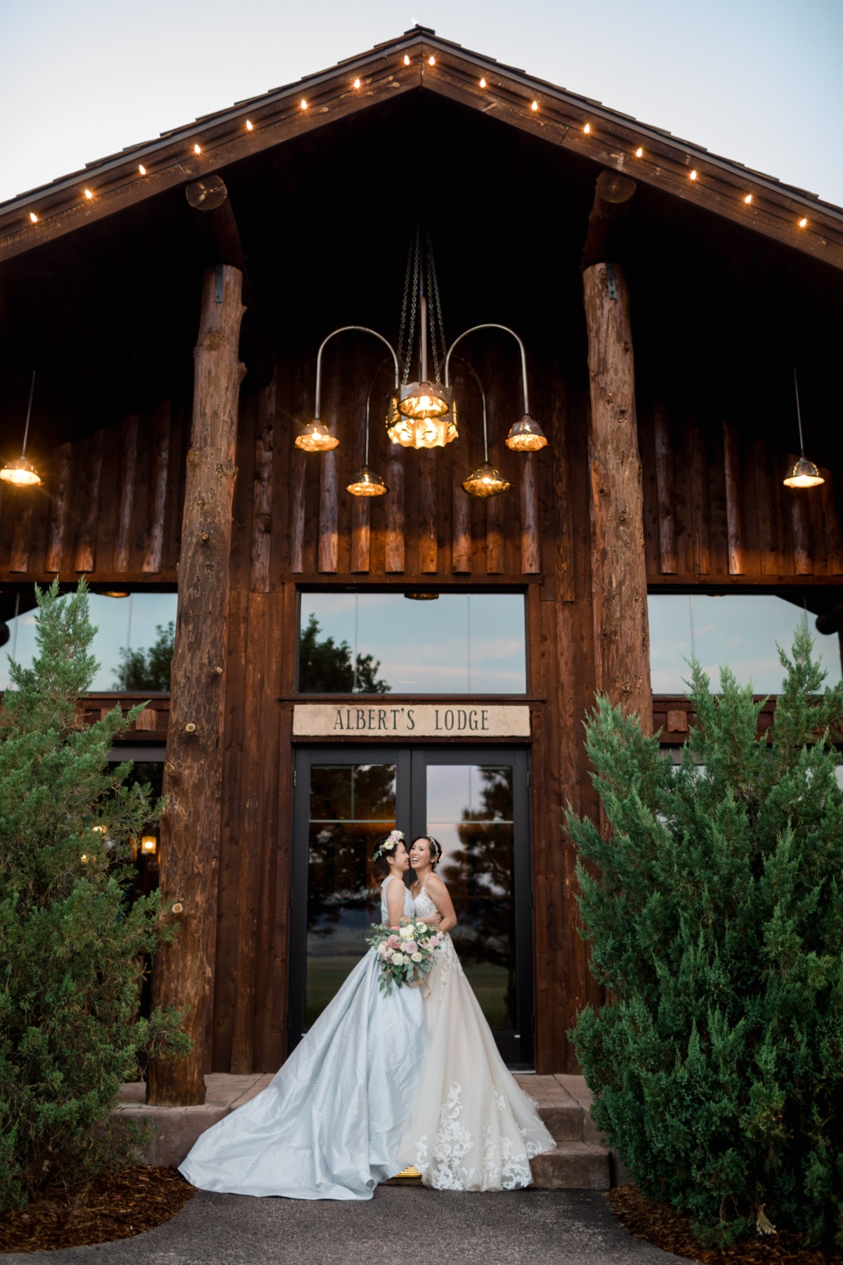 wedding at the Spruce Mountain Ranch