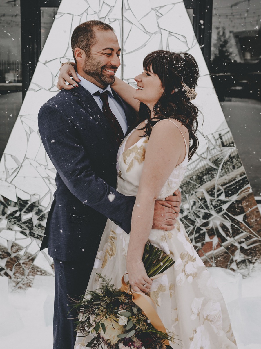 This Super Fun Winter Wedding Will Have You Wishing For Snow