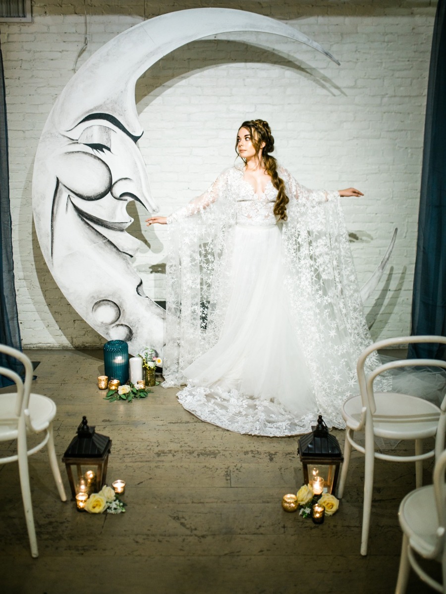 We're Over the Moon for This Celestial Wedding Inspiration