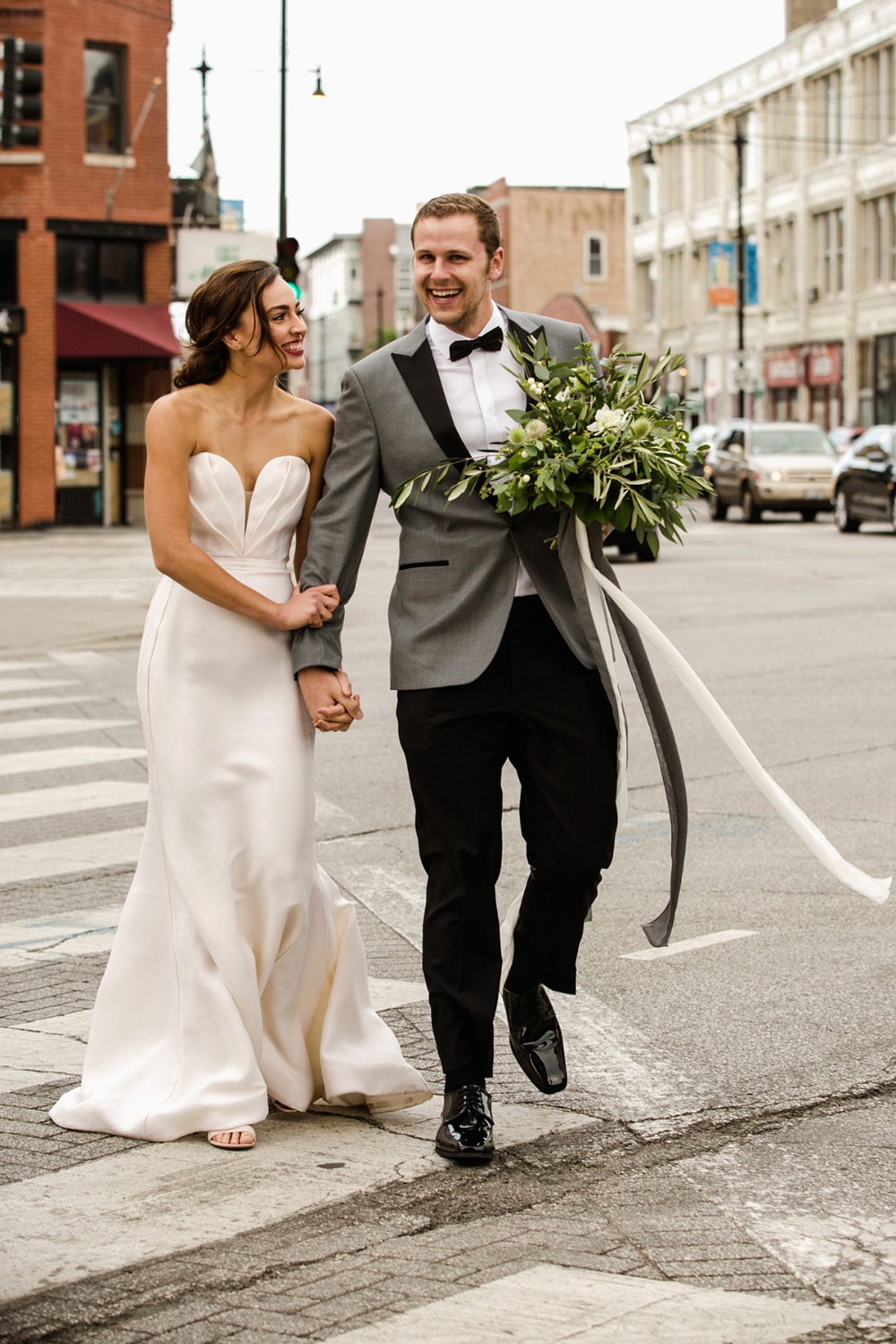 Wedding couple in Chicago
