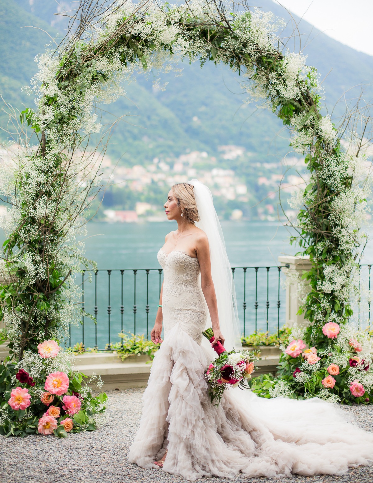 Wedding on the shores of Lake Como Italy