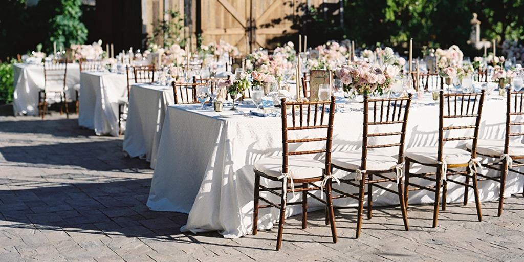 A Romantic Blush Wedding That Looks Straight Out of a Monet Painting